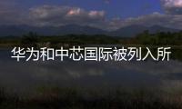 华为和中芯国际被列入所谓台湾版“实体清单”，外交部回应