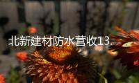 北新建材防水营收13.87亿元，粉料砂浆升级战略级业务