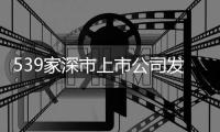 539家深市上市公司发布2024年年报
，超八成实现盈利