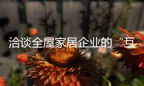 只能依靠全屋家居生产企业